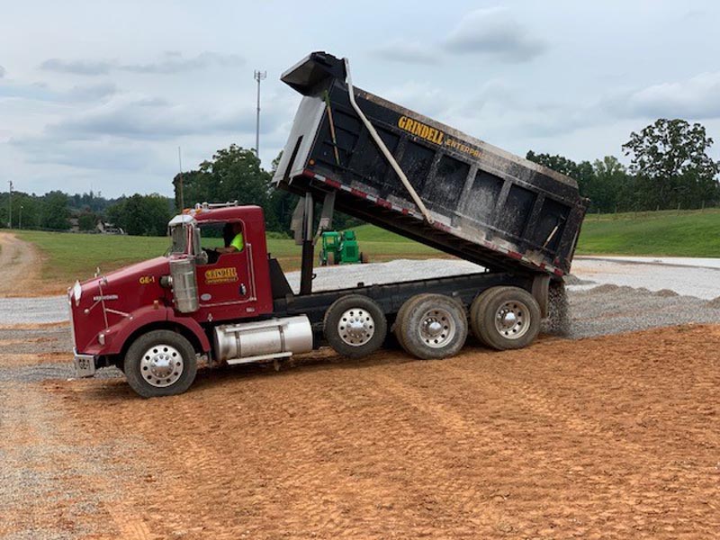 Topsoil Delivery in East Tennessee | Grindell Trucking